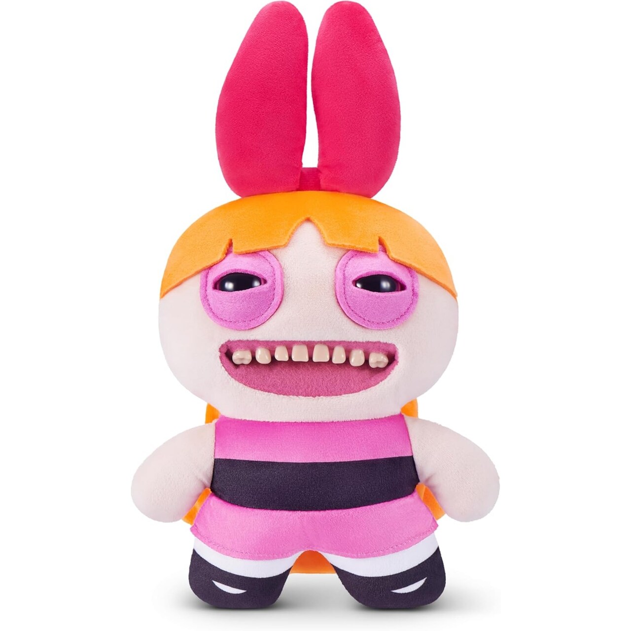 Zuru Fuggler Powerpuff Girls Blossom Funny Ugly Monster Plush Toy 9 Inch